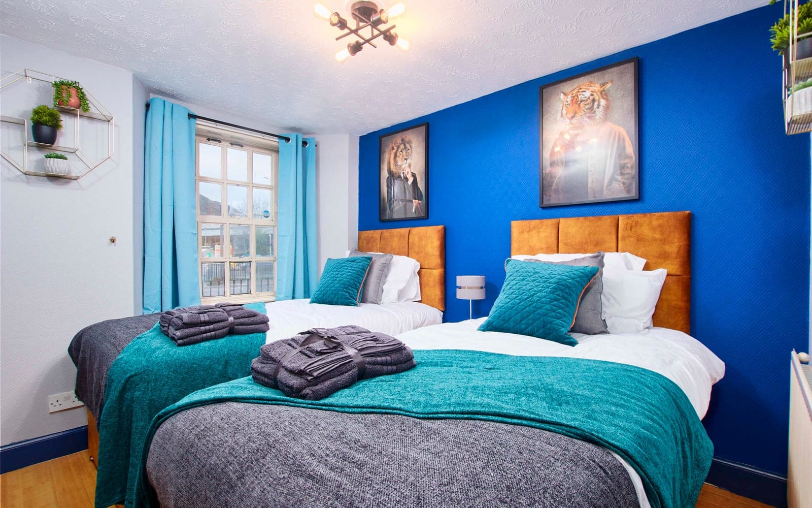 The two-bedroom apartment at Dalkeith Road, Edinburgh