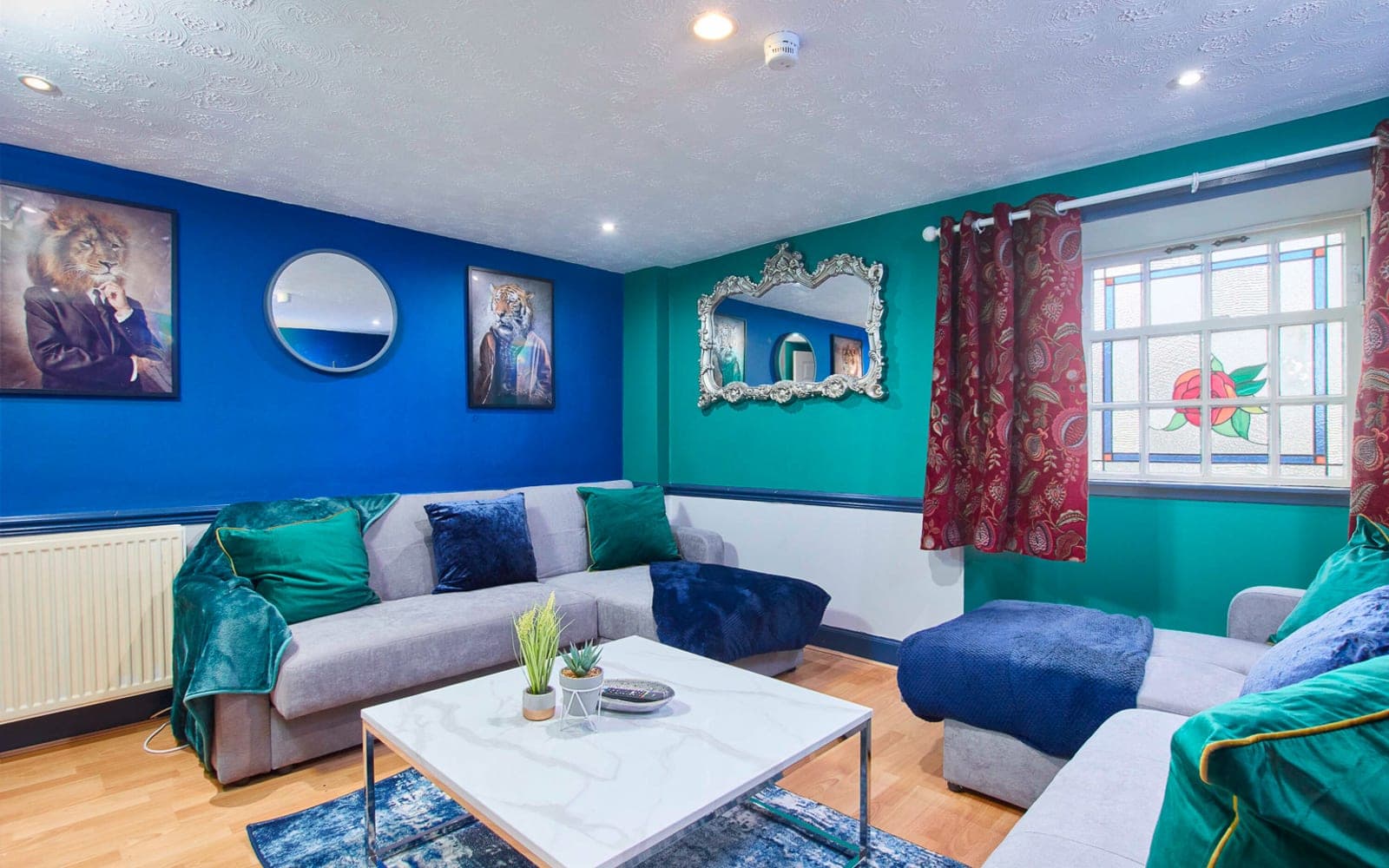 The two-bedroom apartment at Dalkeith Road, Edinburgh