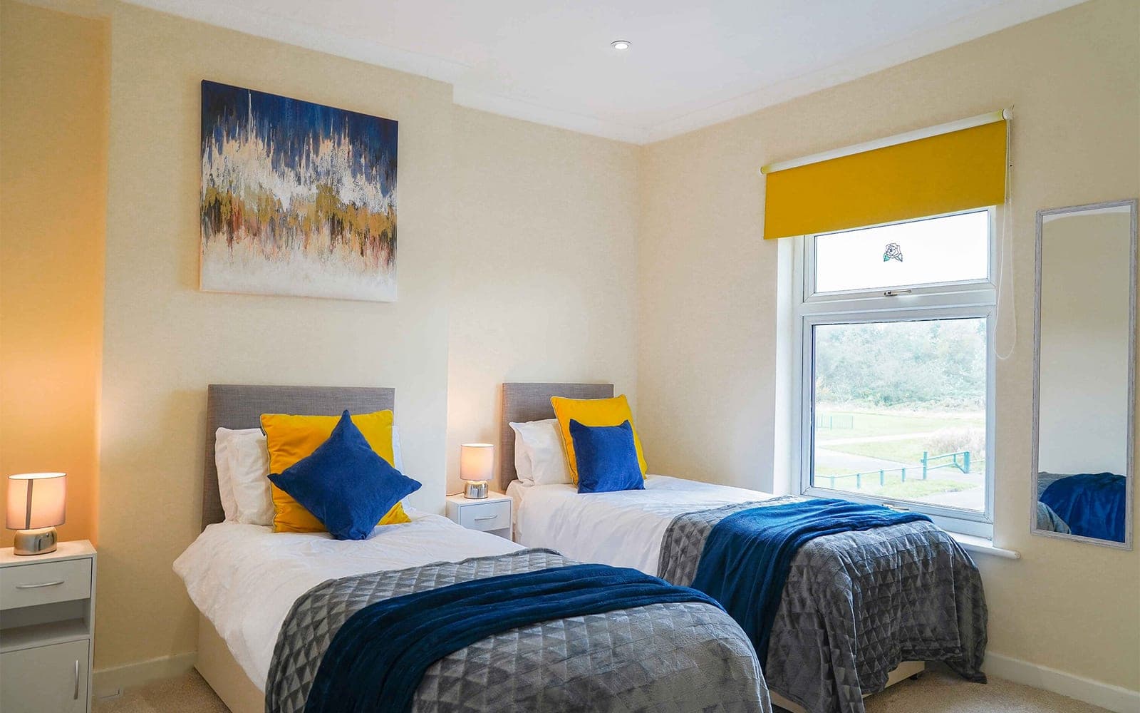 The two-bedroom house at Derbyshire Hill Road, St Helens