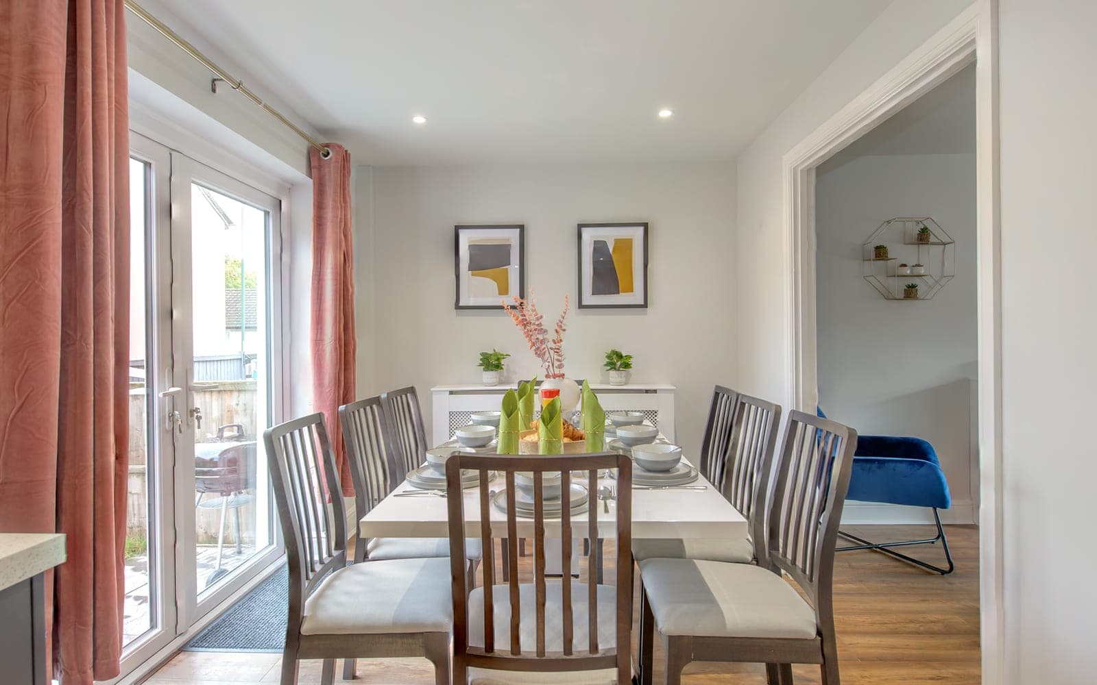 The three-bedroom house at Luther Close, Nottingham