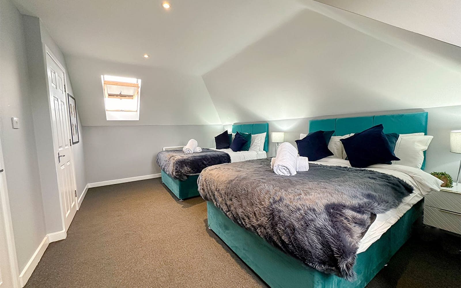 The one-bedroom apartment at Nelson Road, London