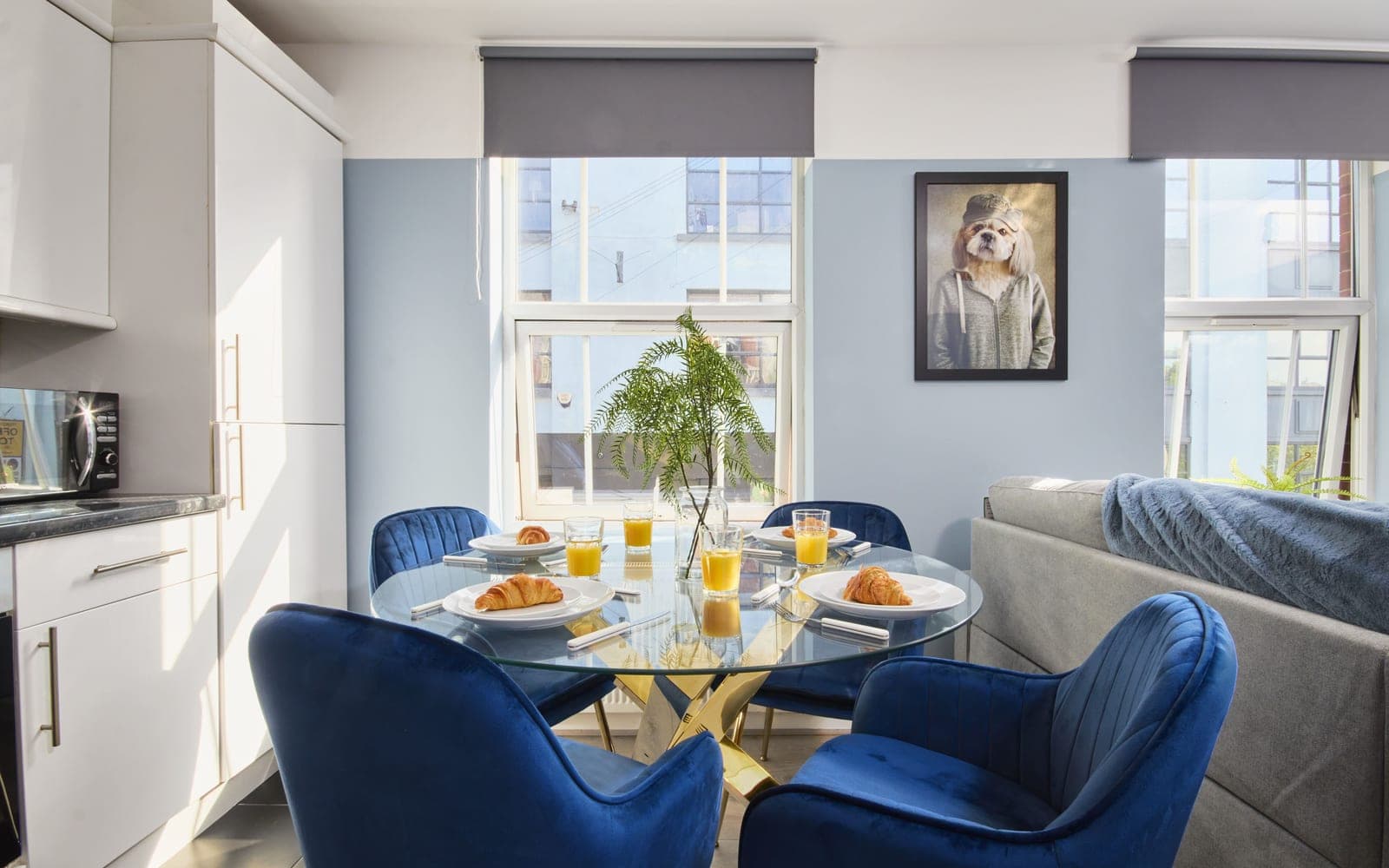 The two-bedroom apartment at Thomas Street, Bristol
