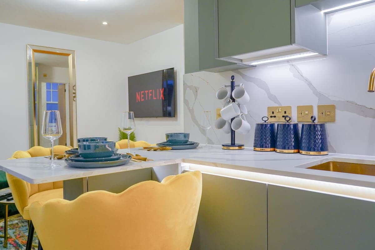 Interior at Barnard Mews, London