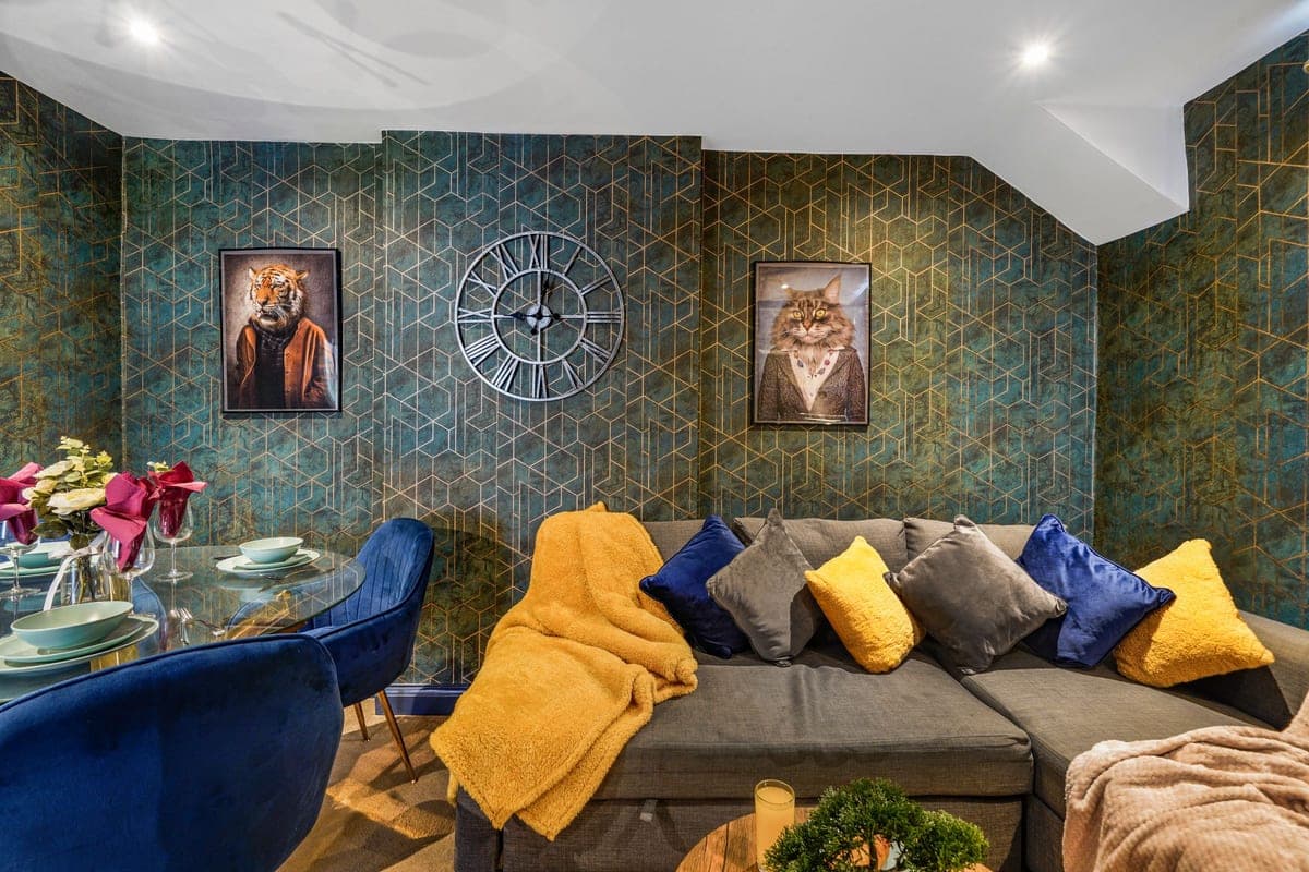 Interior at Great North Way, London